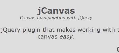 【开发】jQuery绘图插件jCanvas