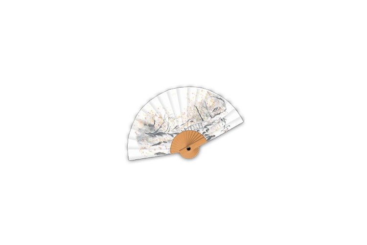 扇子 扇形 古风 折扇 用品 高清素材